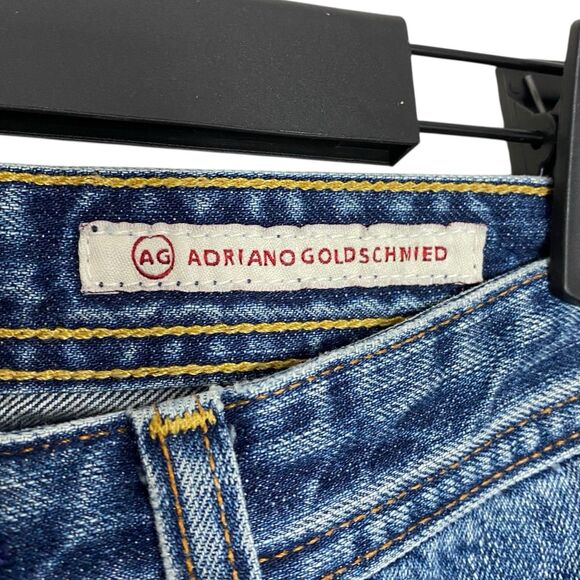 AG Jeans Adriano Goldschmied Protege Mens 32 Denim Y2K Distressed Straight NEW - Picture 3 of 13